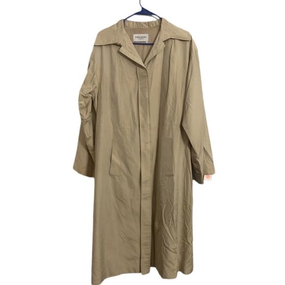 Beautiful Vintage Silk YSL Trench - Picture 1 of 9